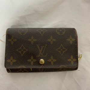 Vintage Louis Vuitton fold over wallet